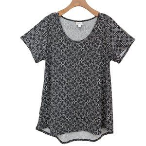 LulaRoe Women's Classic T Shirt XL Black